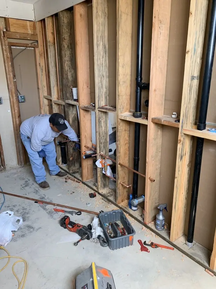 Commercial rough-in plumbing for Gas Line Repair in Sturgis